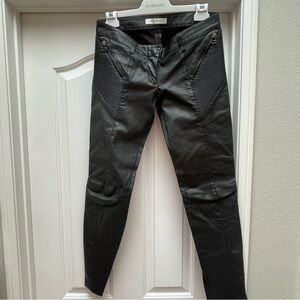 Women’s Balmain leather pants Sz26
